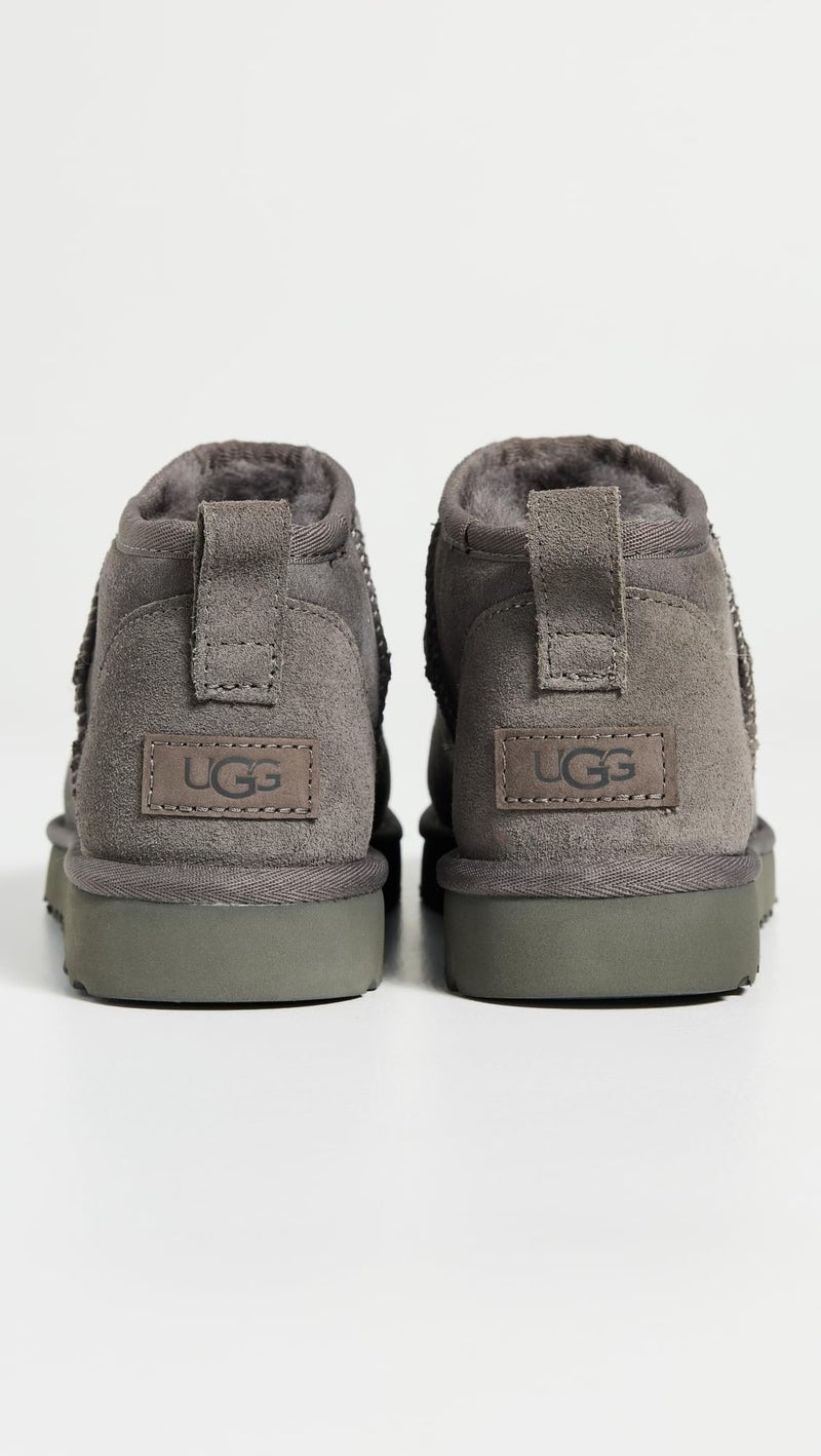 UGG Women's Classic Ultra Mini Boot, Grey, 12 - Image 4